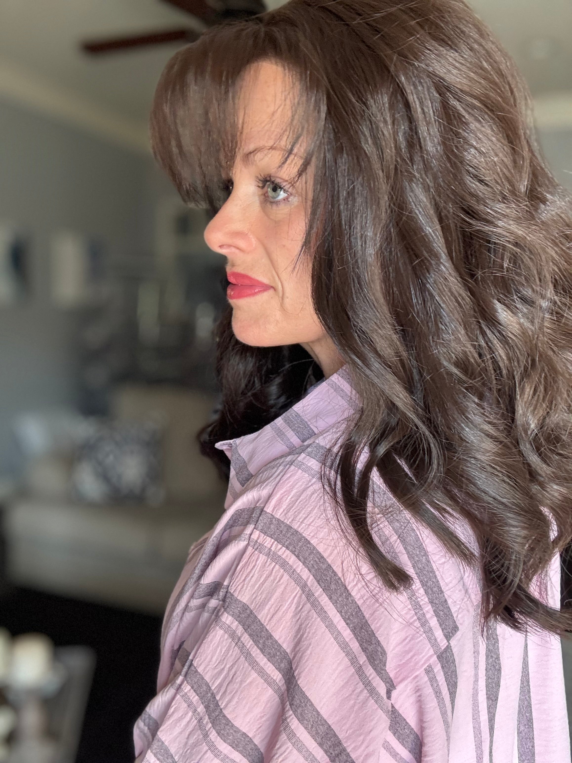Annabelle with lace front bangs